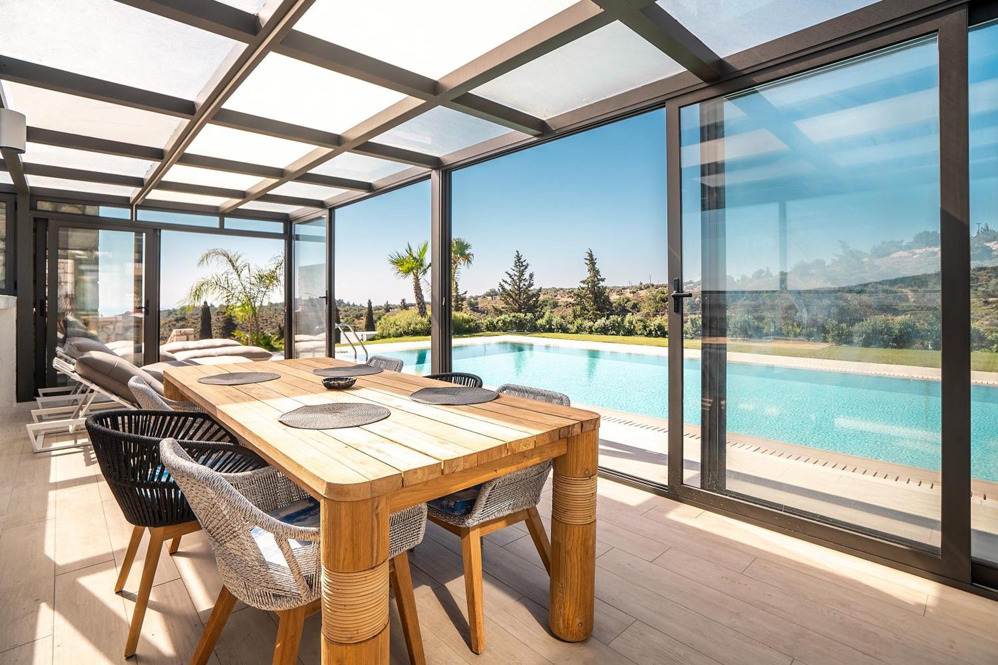 Sky Hills Villa Psinthos Exterior photo